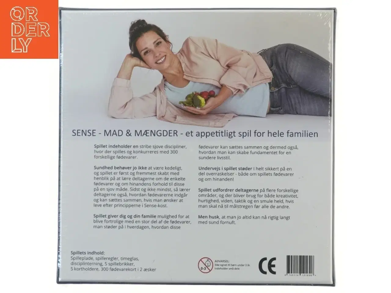 Billede 2 - Sense Mad & Mængder brætspil (str. 26x26 cm)