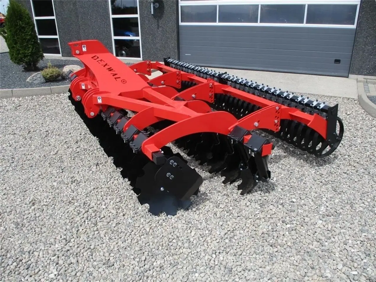 Billede 8 - Dexwal Mamut 4 m Med v-rings pakker og 560mm talerkner