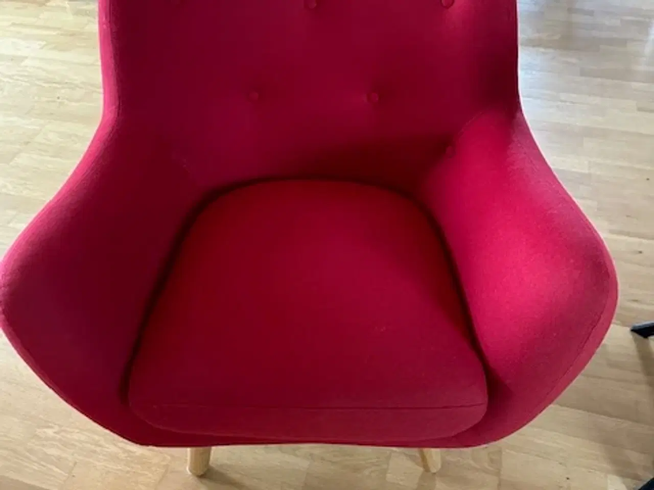 Billede 2 - Rød loungestol