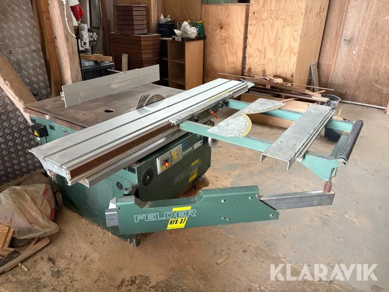 Billede 4 - Formatsav Felder KFS-37 med fræser
