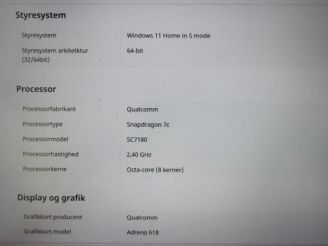 Billede 4 - Bærbar Acer Aspire 1 114-61