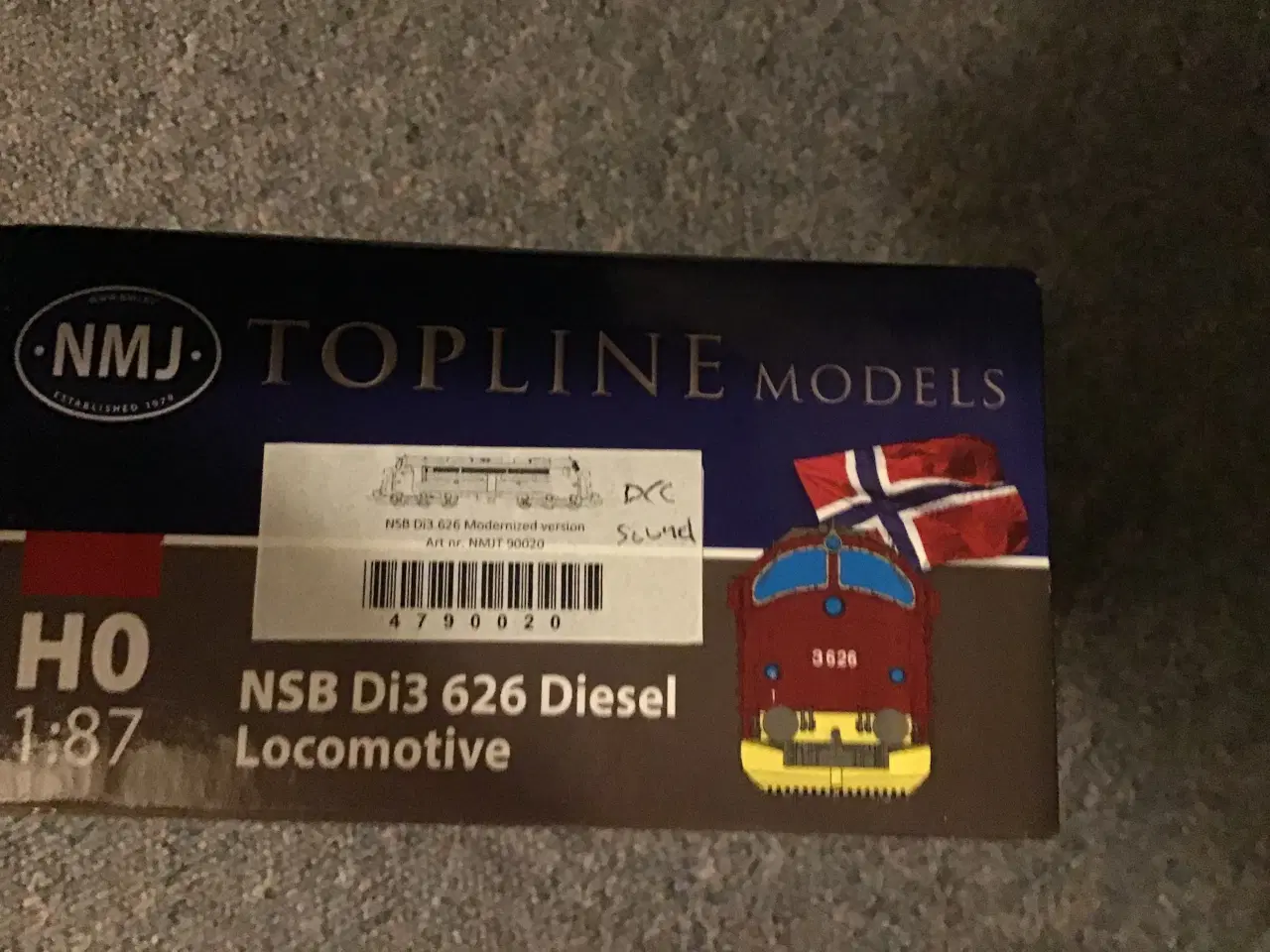 Billede 9 - Modeltog NMJ TOPLINE.