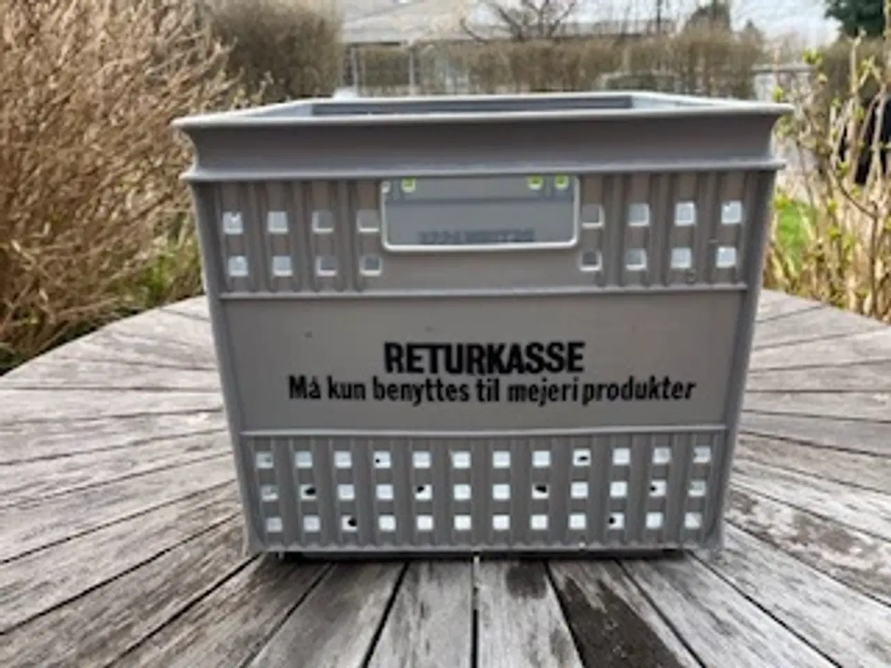 Billede 2 - Mælkekasse - Kløver Mælk