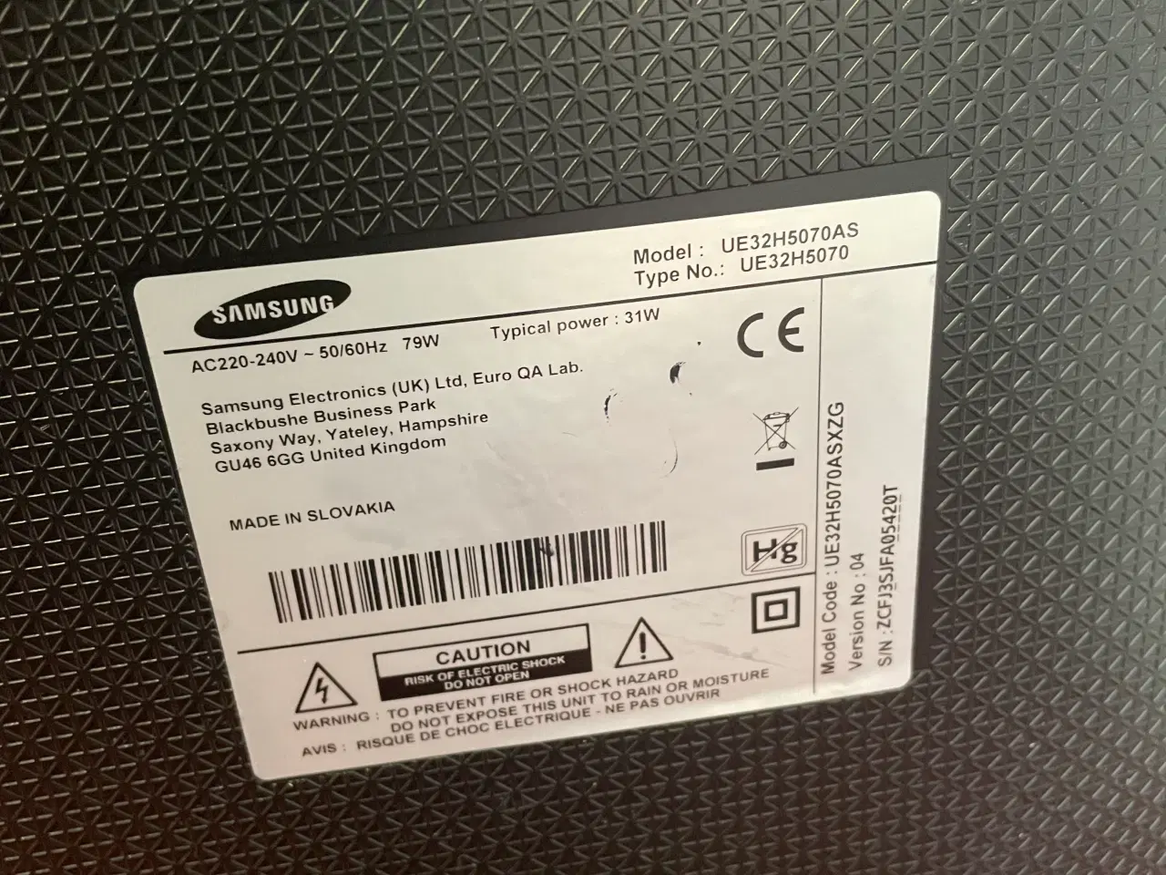 Billede 4 - Fladskærm. Samsung 32 tommer full hd 