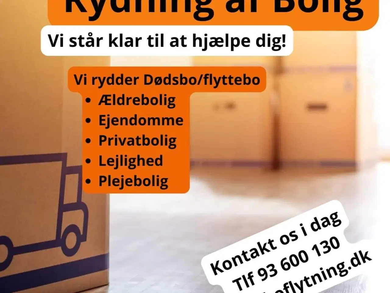 Billede 1 - Rydning af Dødsbo