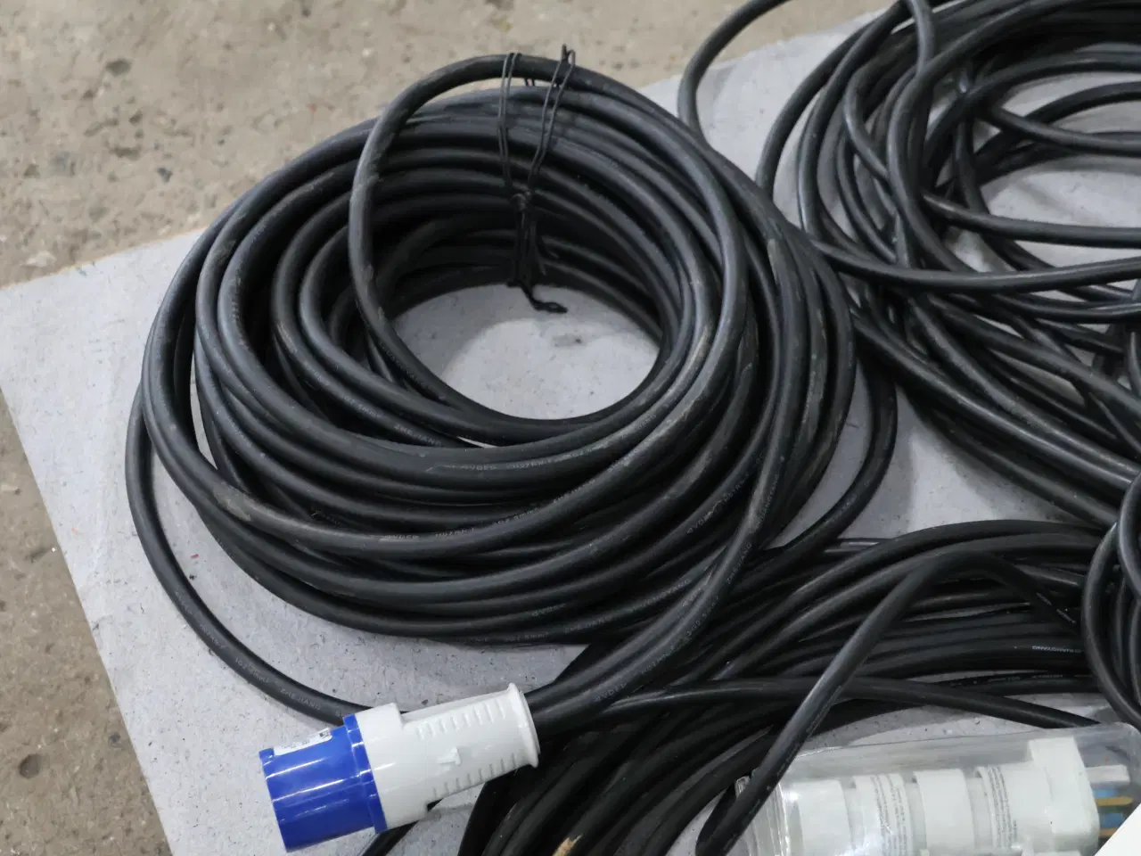 Billede 5 -  Div Strømkabler ass længder. 