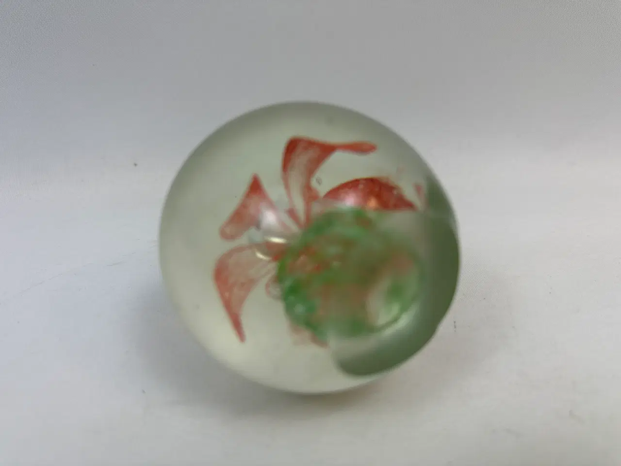 Billede 6 - Ældre brevpresse i glas