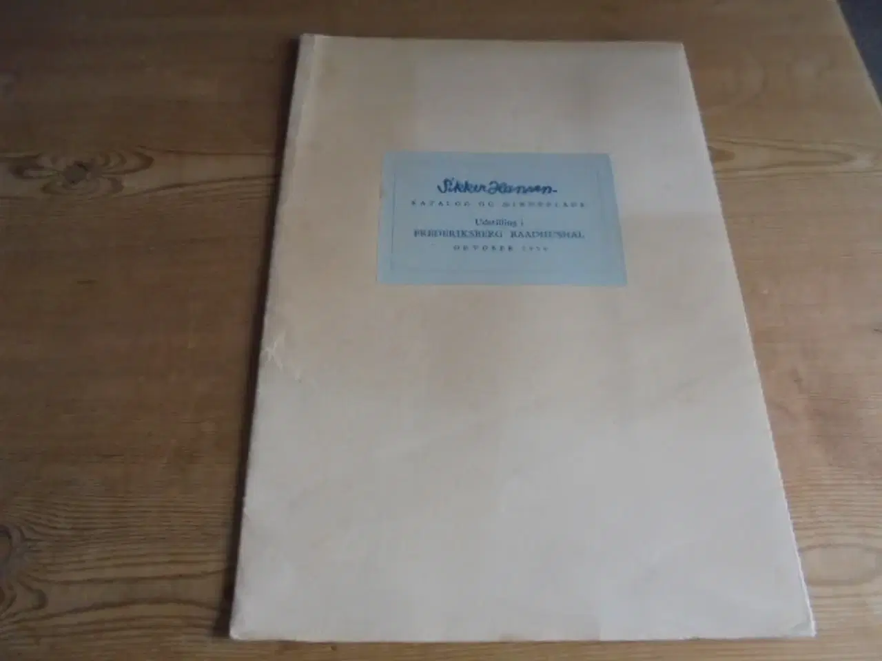Billede 1 - Katalog og mindeblade – Sikker Hansen  