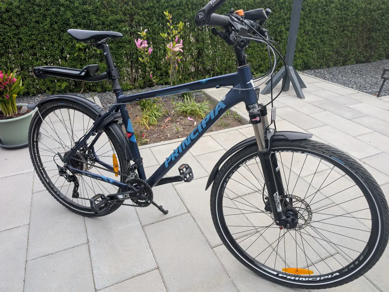 Billede 1 - Flot 21" Principia Evoke A6.9 MTB blå,  20gear