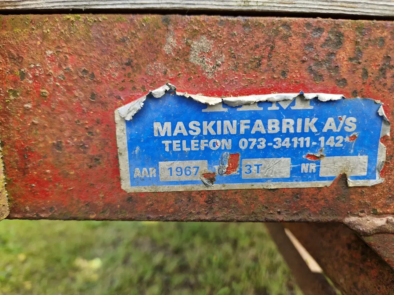 Billede 2 - TIM Aflæsservogn 3 Tons