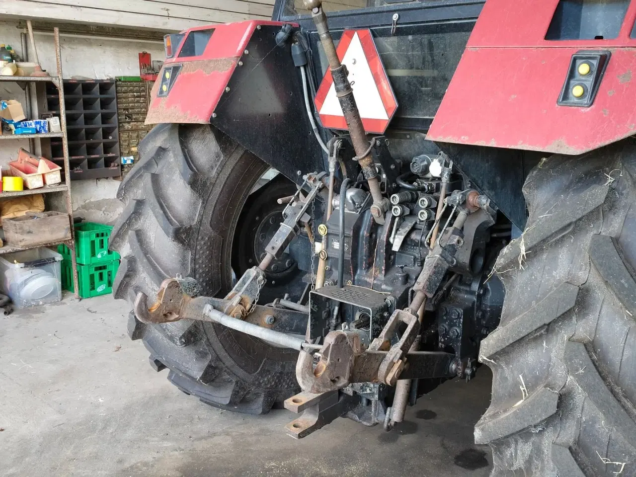 Billede 5 - Case IH 5130 Maxxum Med frontlæsser, siloskovl, balletang & ballespyd