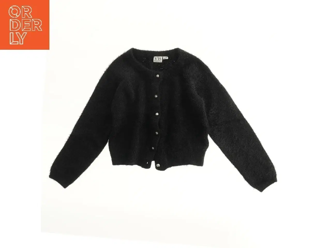 Billede 1 - Sort cardigan fra VRS (str. 128)