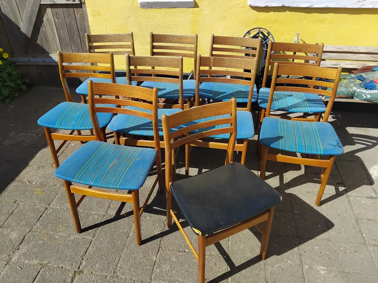 Billede 1 - Teak stole, teaktræ