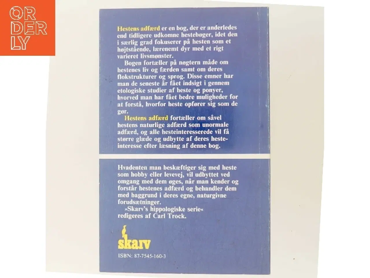 Billede 3 - Hestens adfærd af H. B. Simonsen (Bog)