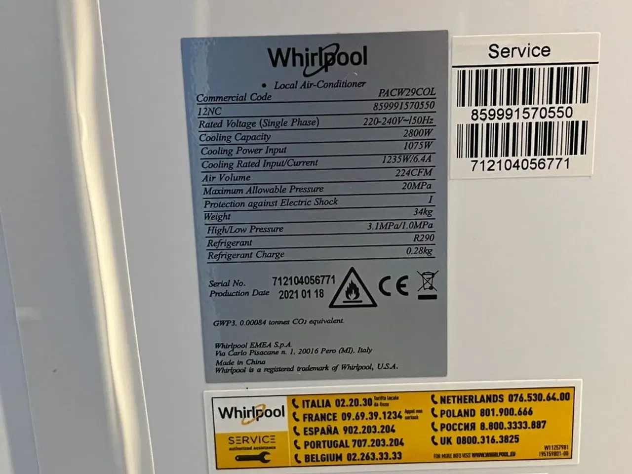 Billede 5 - Whirlpool Aircondition
