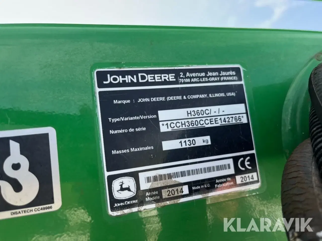 Billede 6 - Traktor John Deere 6150R med frontlæsser