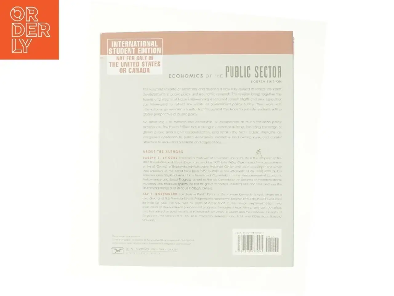 Billede 2 - Economics of the Public Sector (Bog)