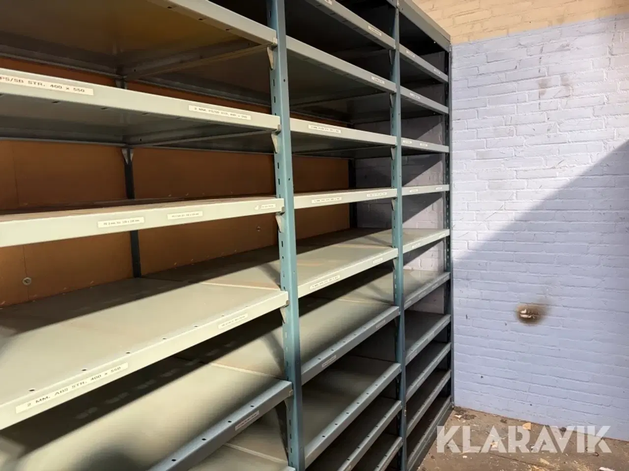 Billede 11 - Stål reoler - 14 sektioner