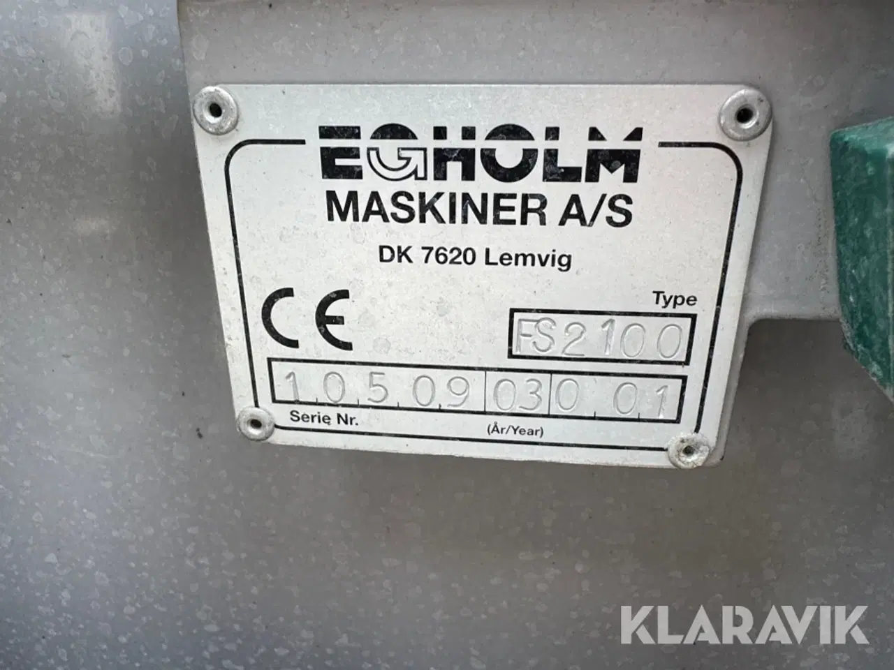 Billede 7 - Feje/- Suge Anlæg Med Koste Egholm FS2100