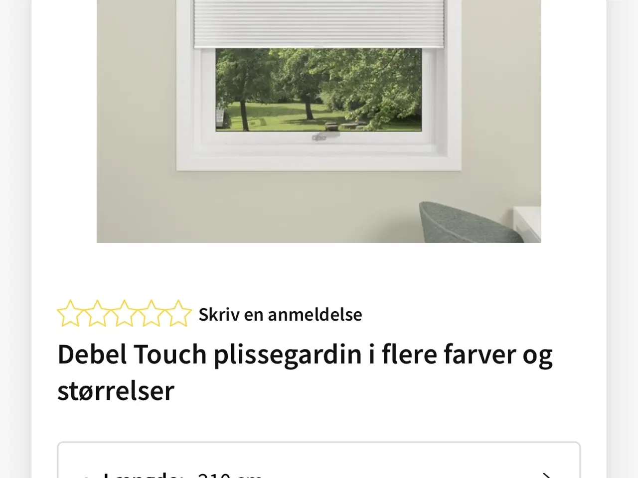 Billede 8 - To ubrugte kvalitetsplissé-gardiner 