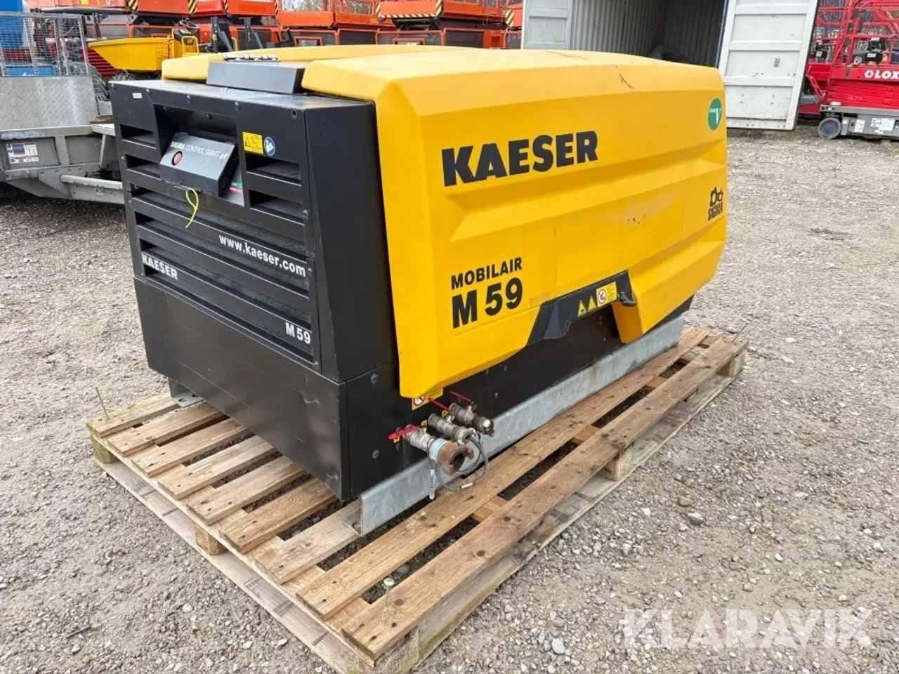 Billede 1 - Mobil skruekompressor Kaeser M59 PE