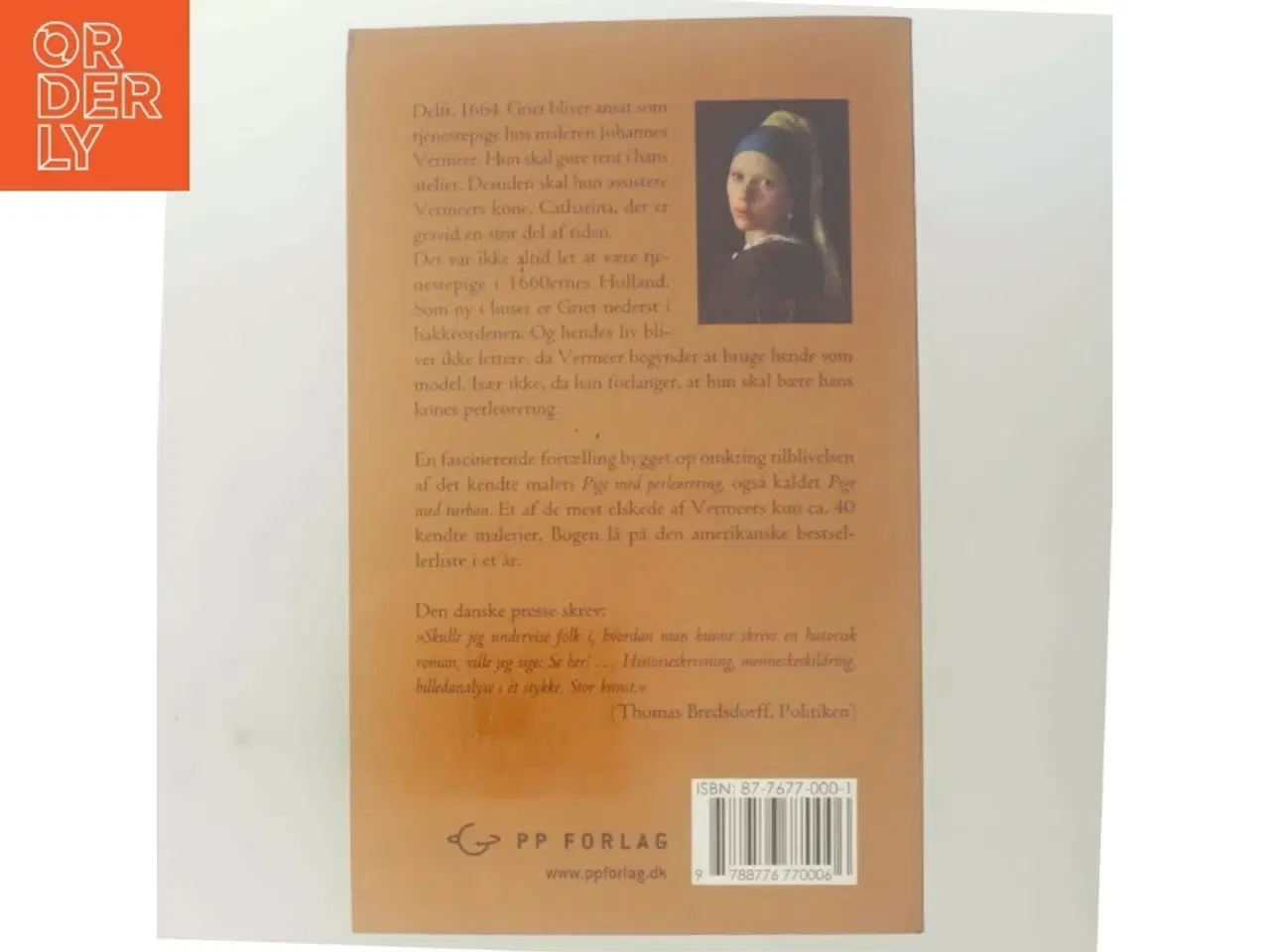 Billede 3 - Pige med perleørering af Tracy Chevalier (Bog)