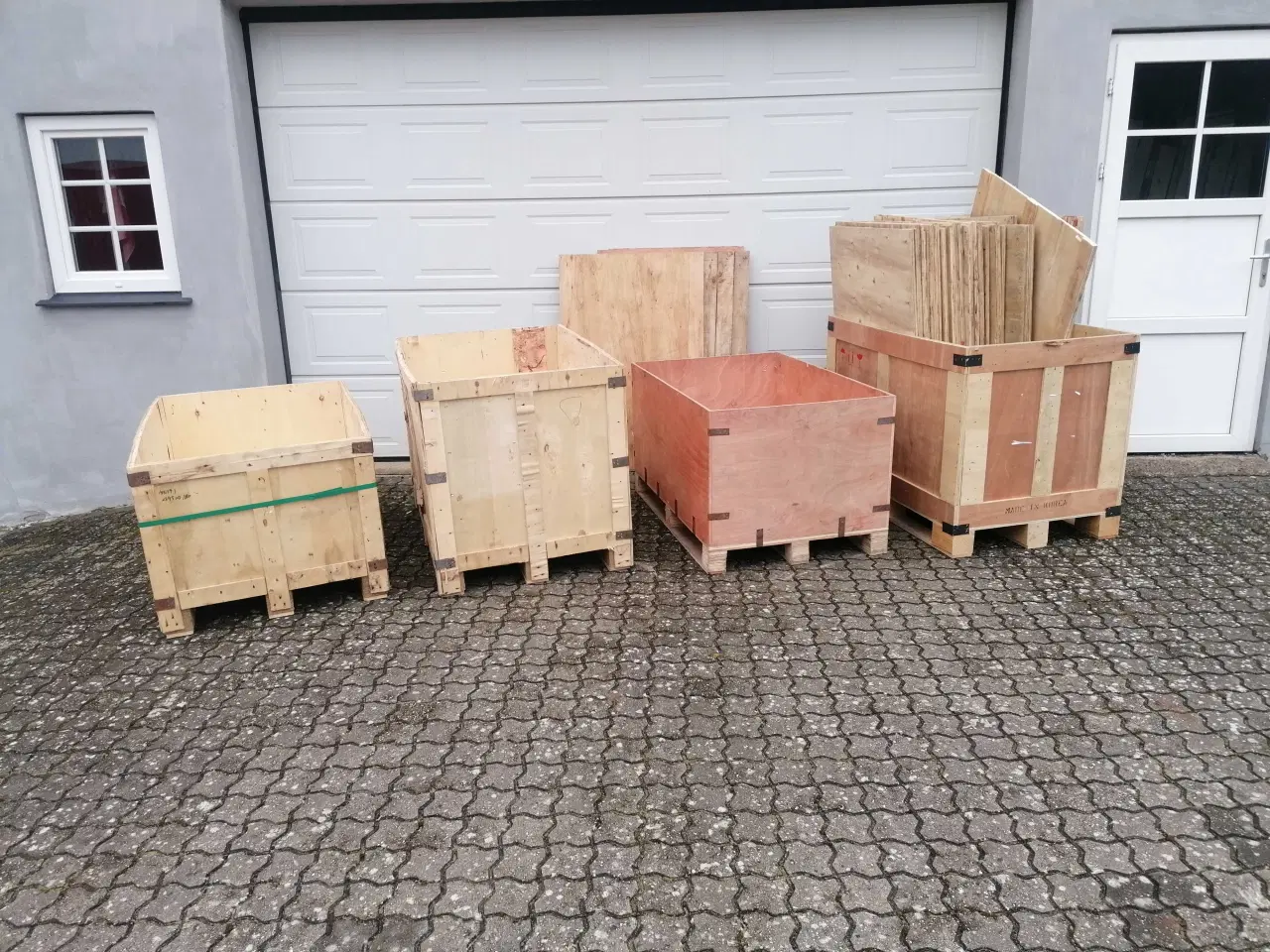 Billede 2 - Pallekasser ca. LxB 120x80 cm. Stykpris fra