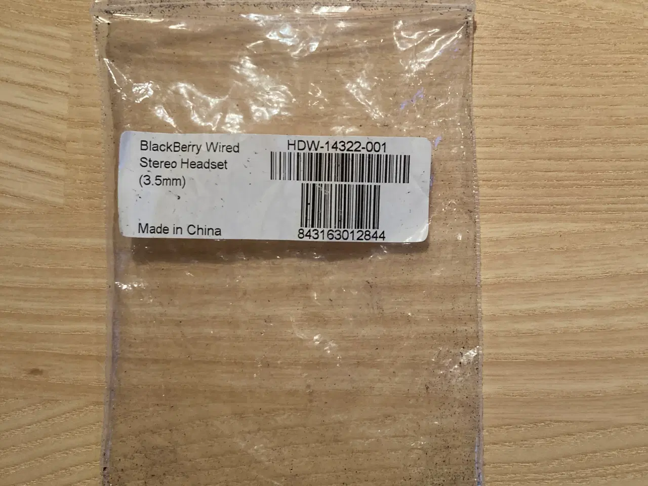 Billede 3 - Original BlackBerry stereo headset