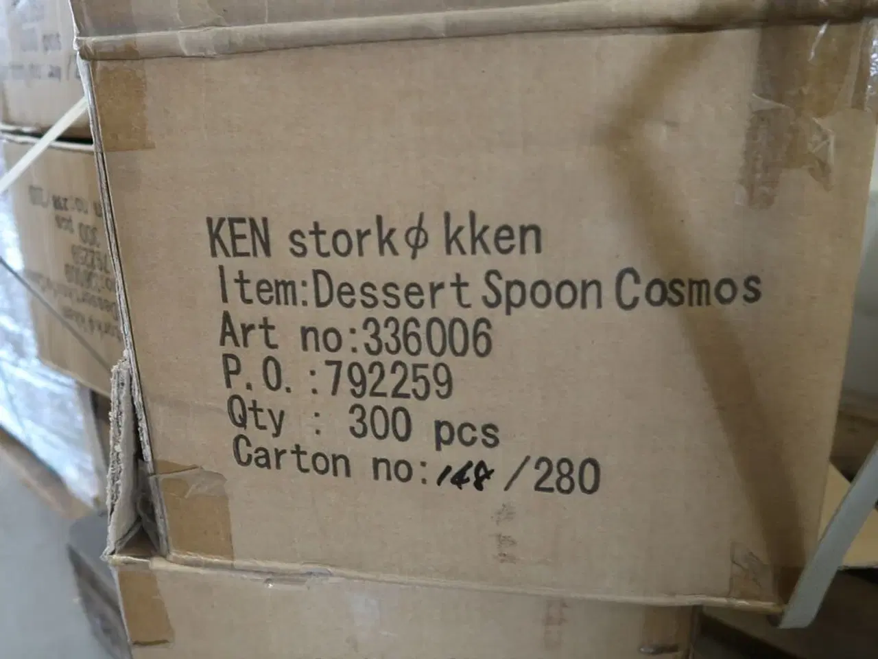 Billede 5 - 2 kasser (300 pr. stk.) Dessertske  COSMOS
