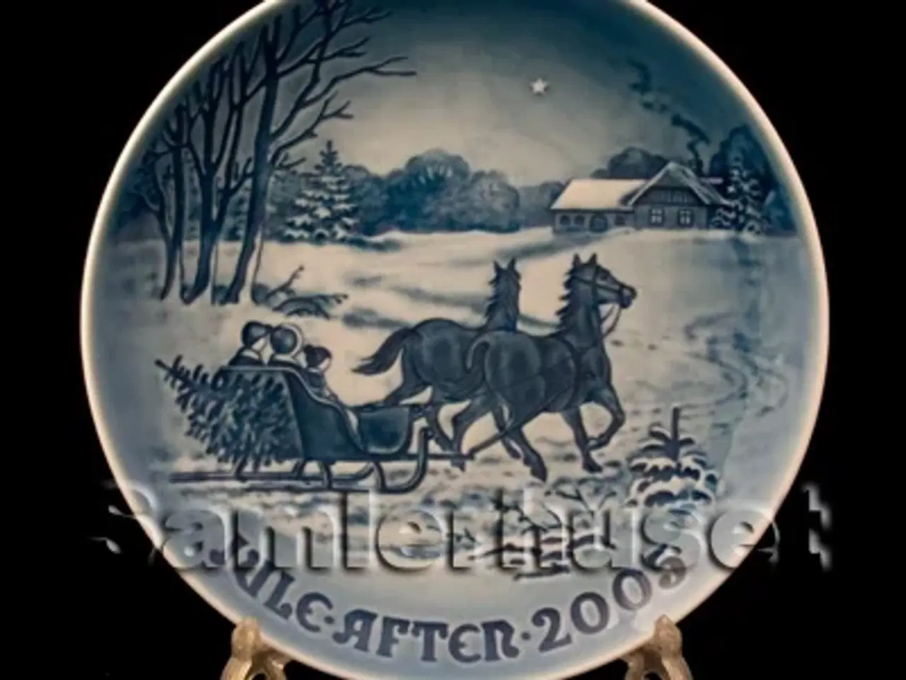 Billede 1 - Bing & Grøndahl juleplatte 2005 - Ny Platte i original Æske