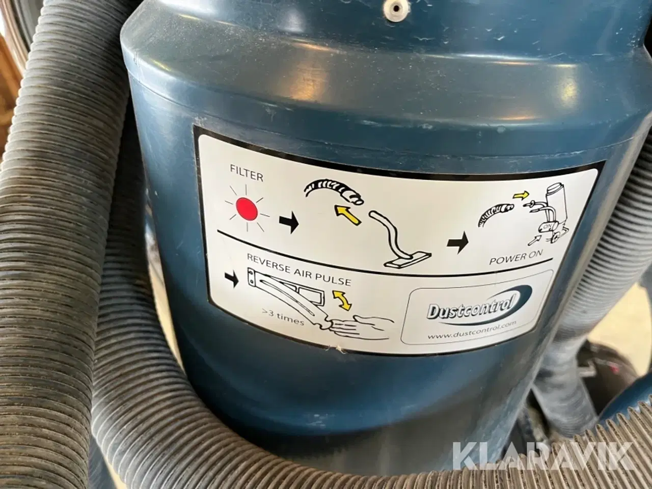 Billede 10 - Støvsuger anlæg Dustcontrol Dc4000