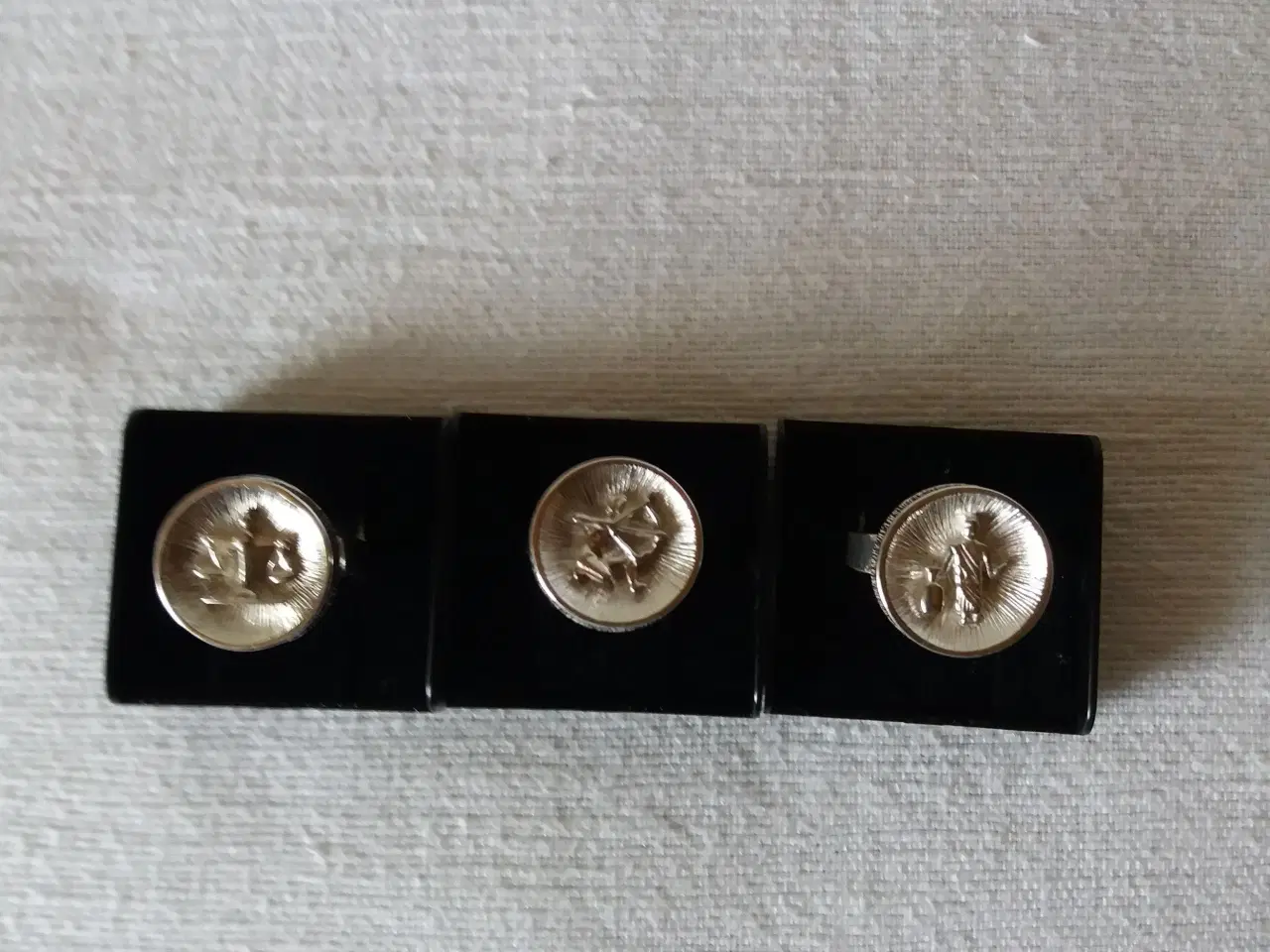 Billede 1 - 3 vintage ringe med stjernetegn