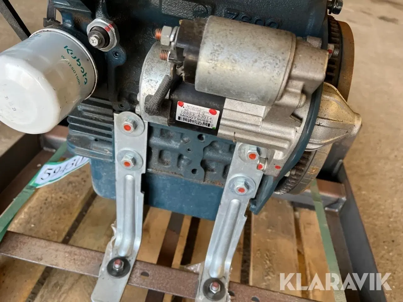 Billede 8 - Motor ny 10,6 kw Kubota Z602-EF03