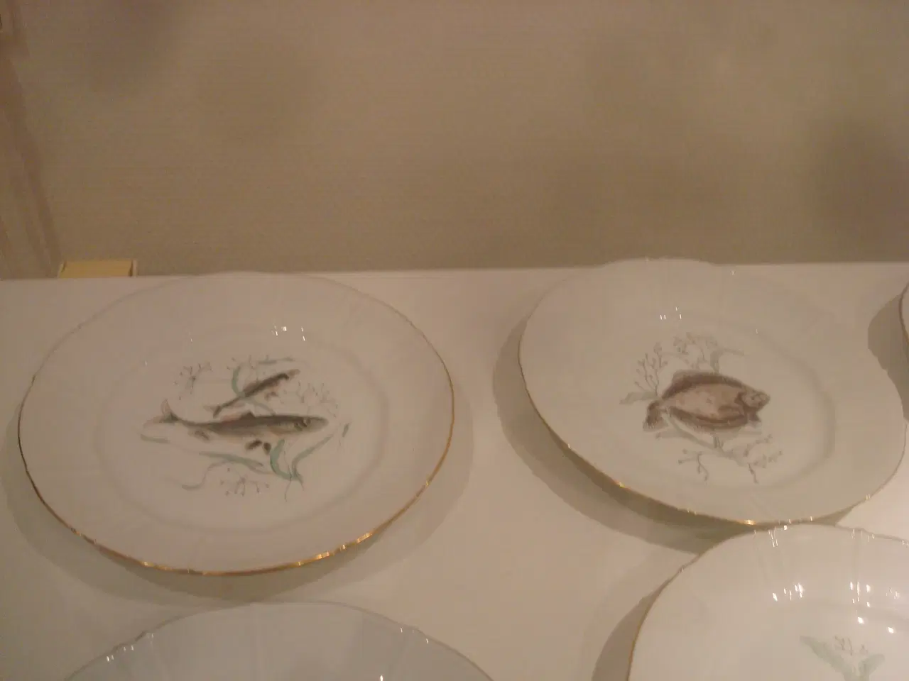 Billede 2 - OFFENBACH fisketallerkener, frokost, 7 forskellige