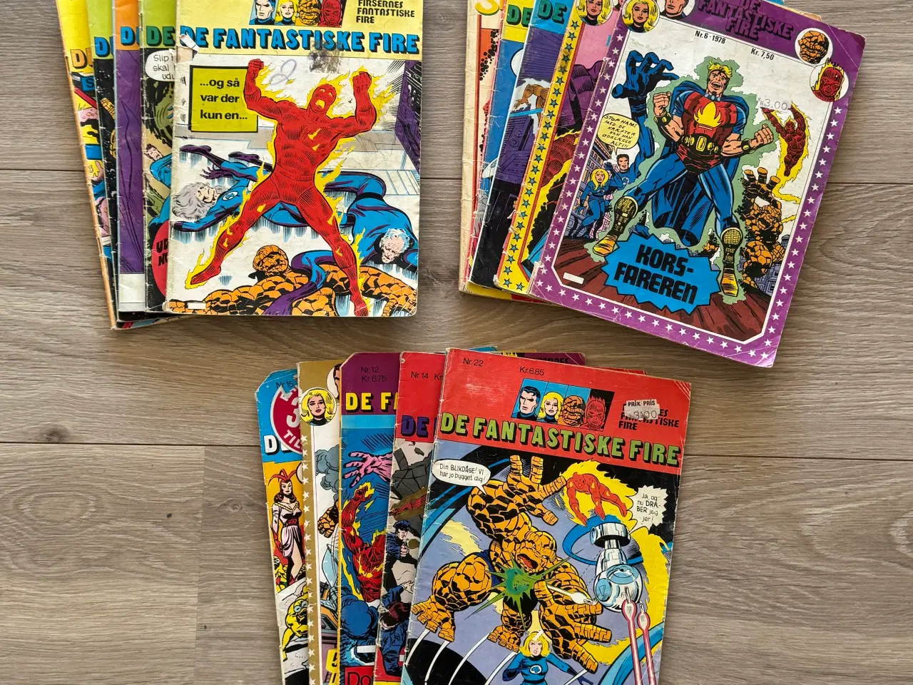 Billede 1 - DE FANTASTISKE FIRE - 15 STK