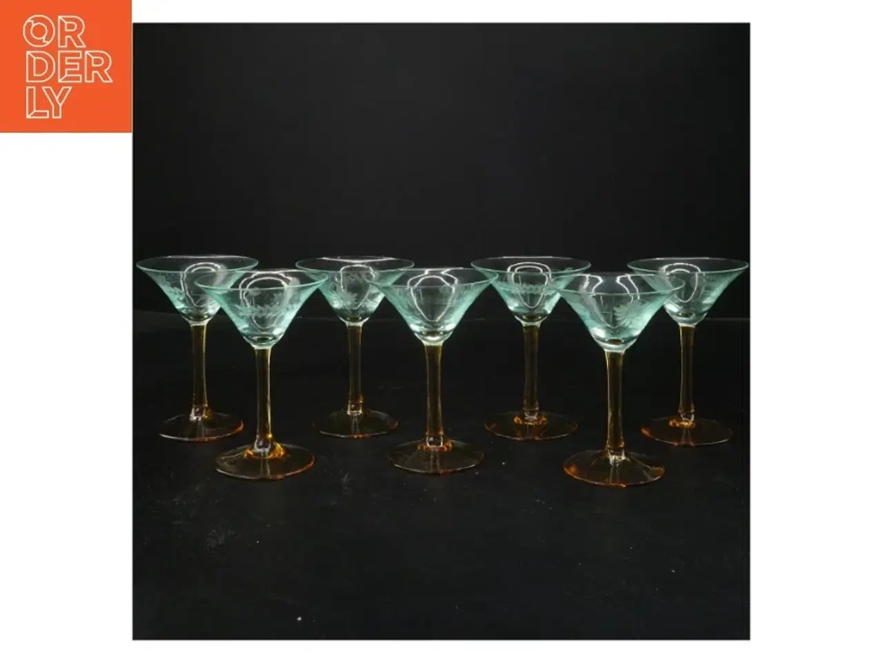 Billede 2 - Vintage cocktailglas