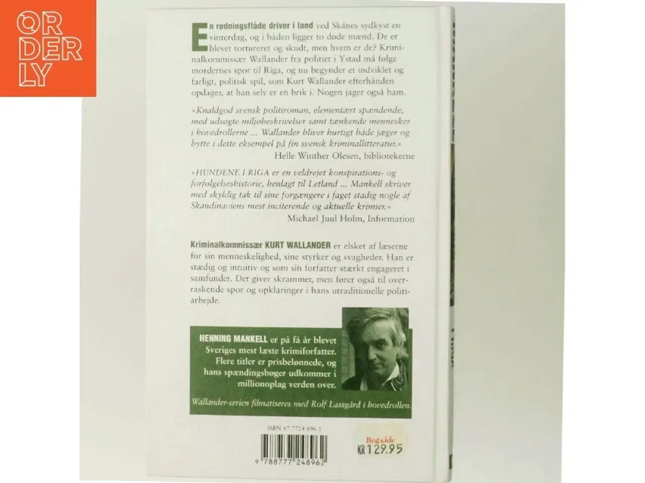 Billede 3 - Hundene i Riga af Henning Mankell (Bog)