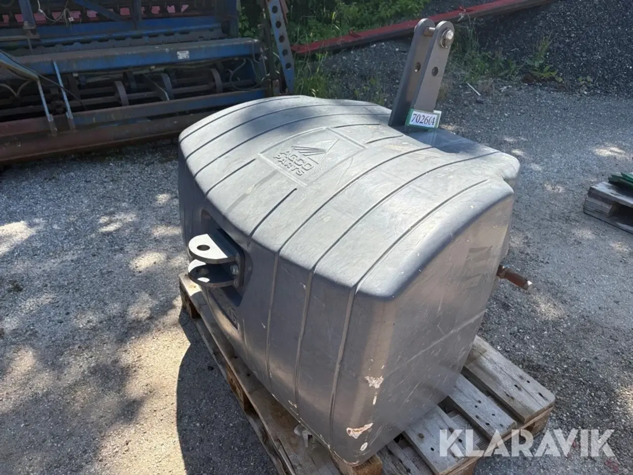 Billede 4 - Vægtklods Agco Parts - 1100kg