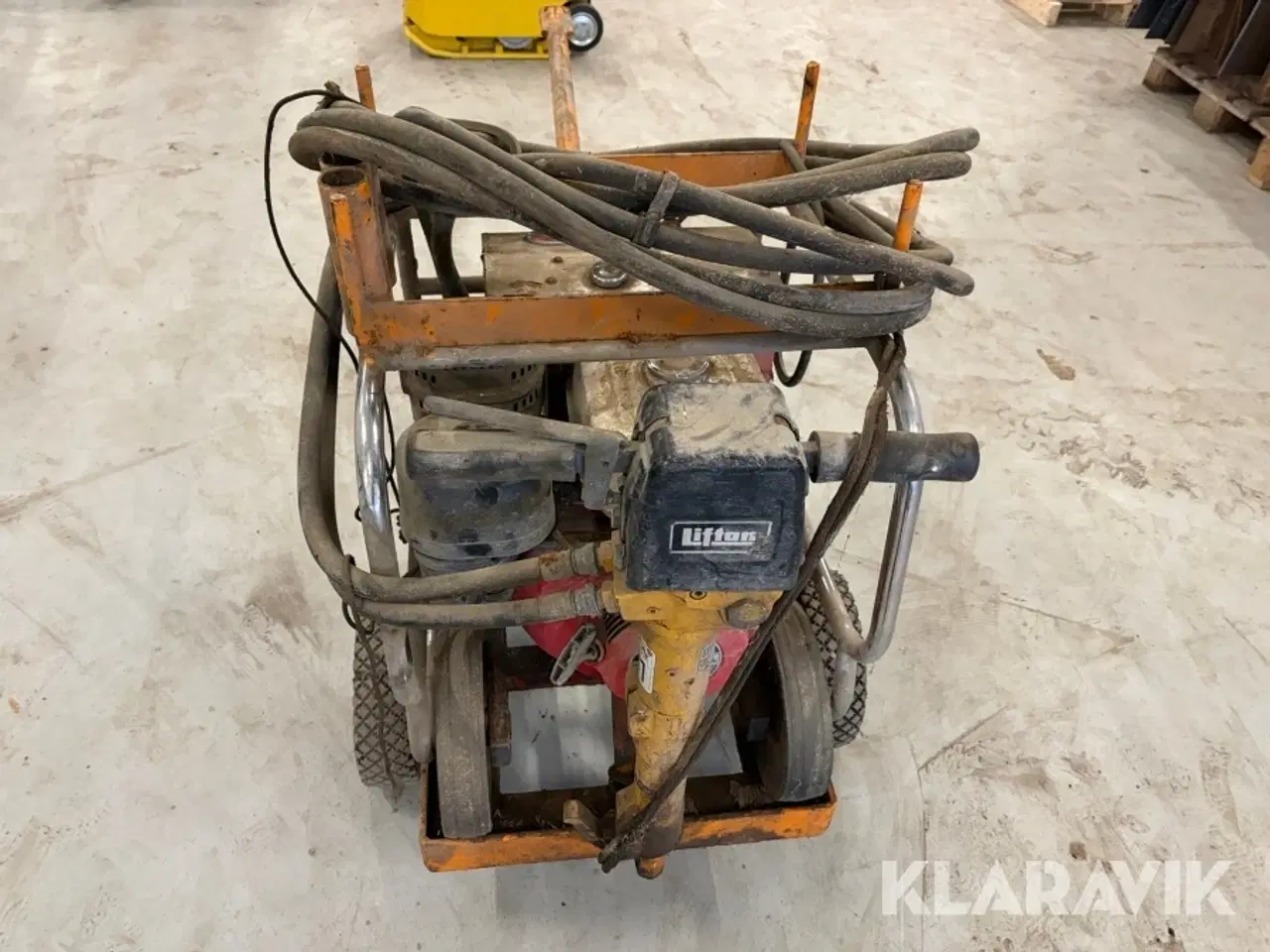 Billede 4 - Hydraulikstation Lifton Major med hydraulisk hammer