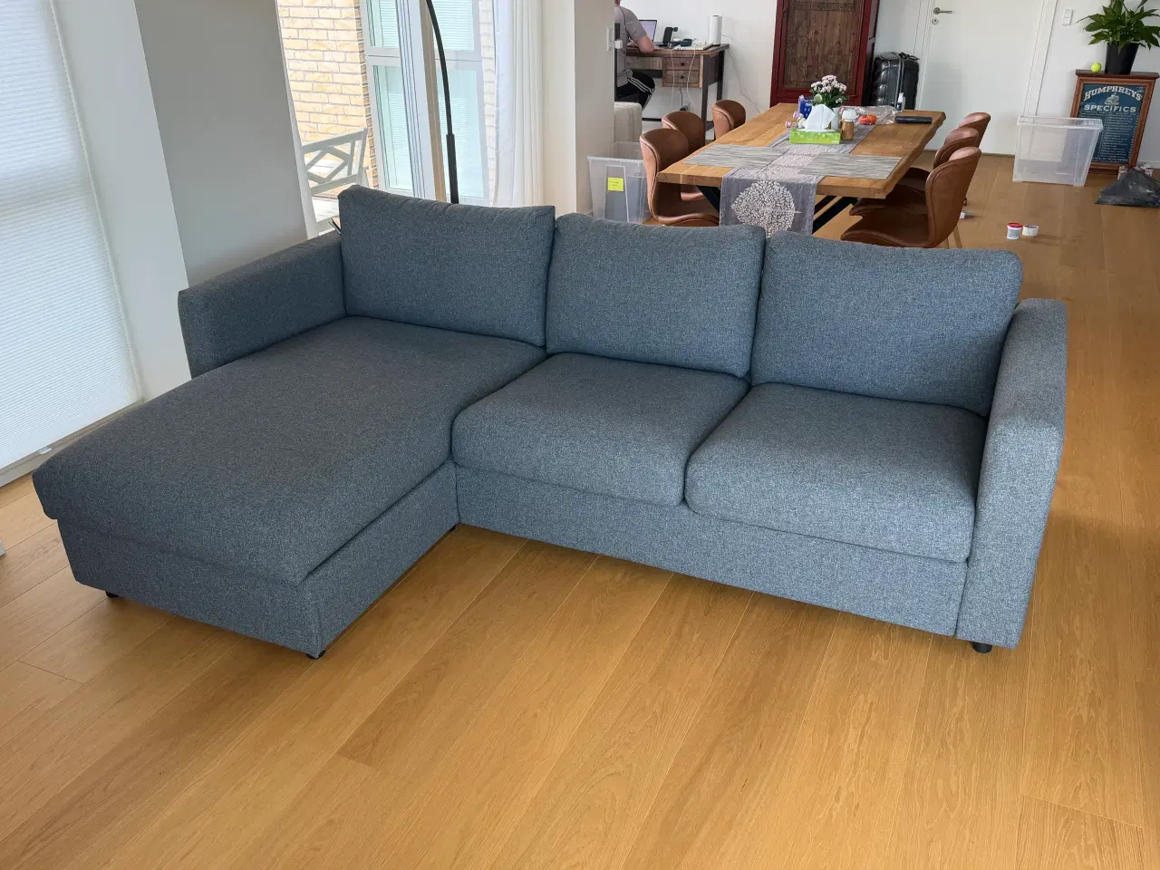 Billede 1 - Ikea  3-seater sofa, with chaise longue