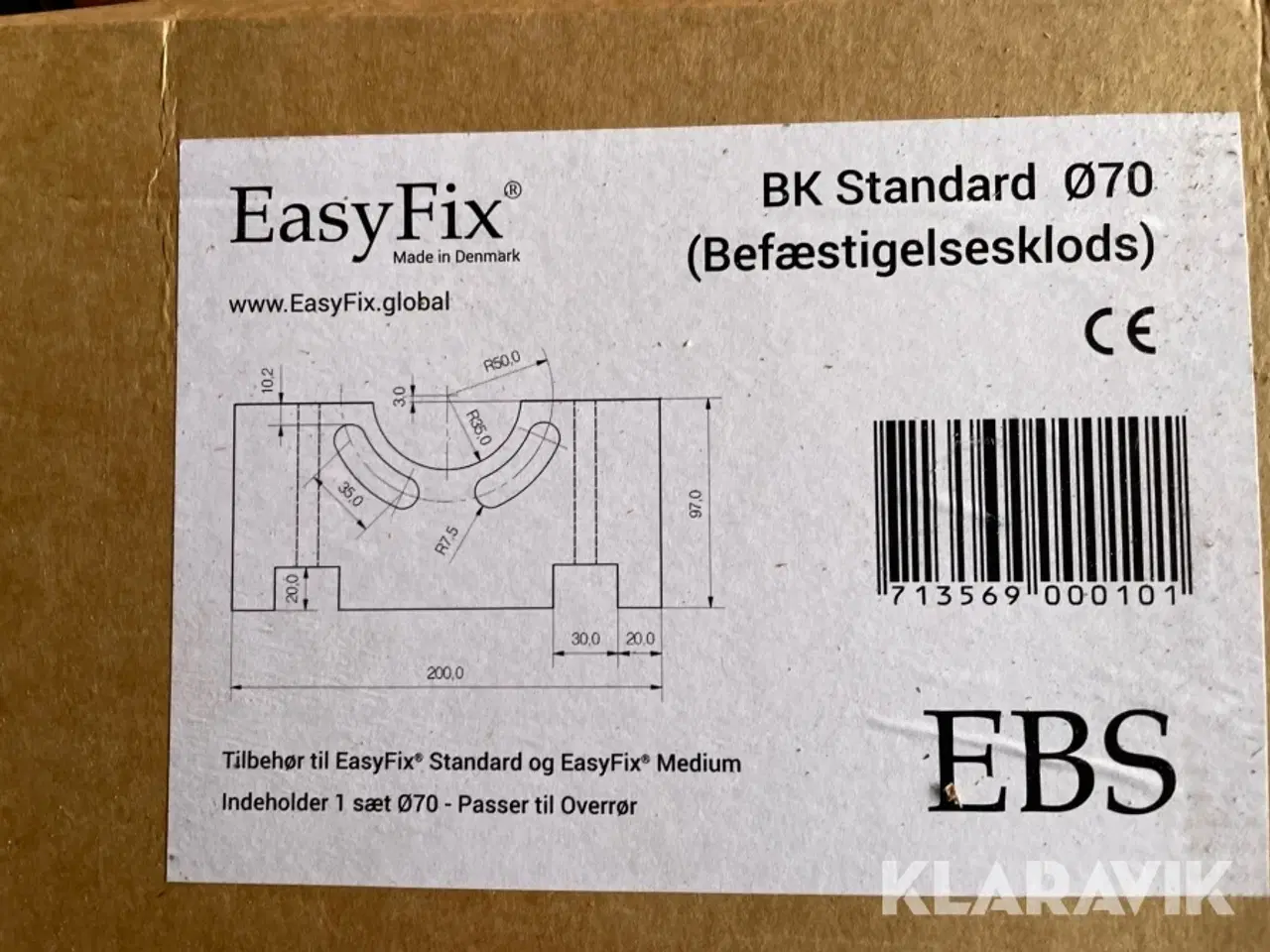 Billede 6 - Justerbar bærende søjle EasyFix Easyfix Standard 2570 8 styk
