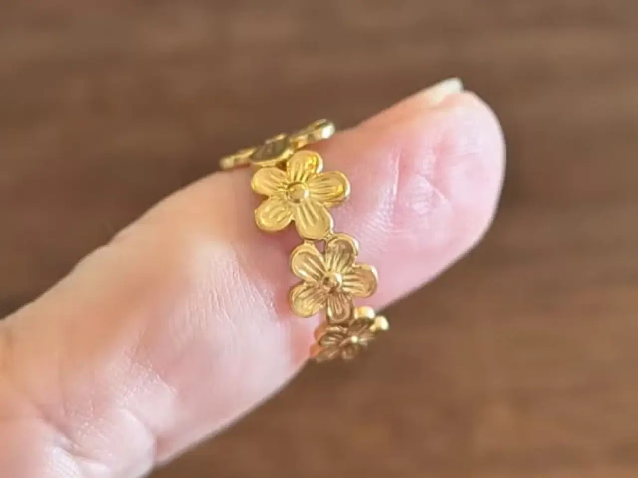 Billede 4 - Fin blomster ring