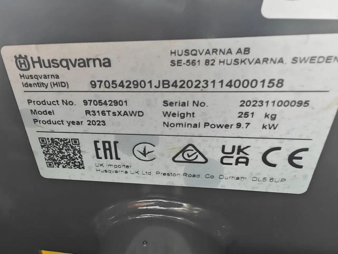 Billede 6 - Husqvarna R 316TsX AWD