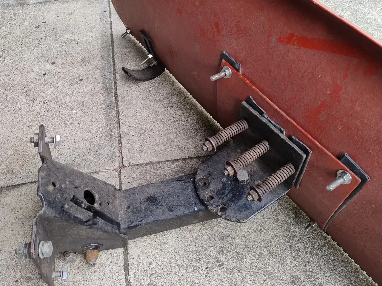 Billede 2 - Dozerblad, skraber, tilbehør til havetraktor.