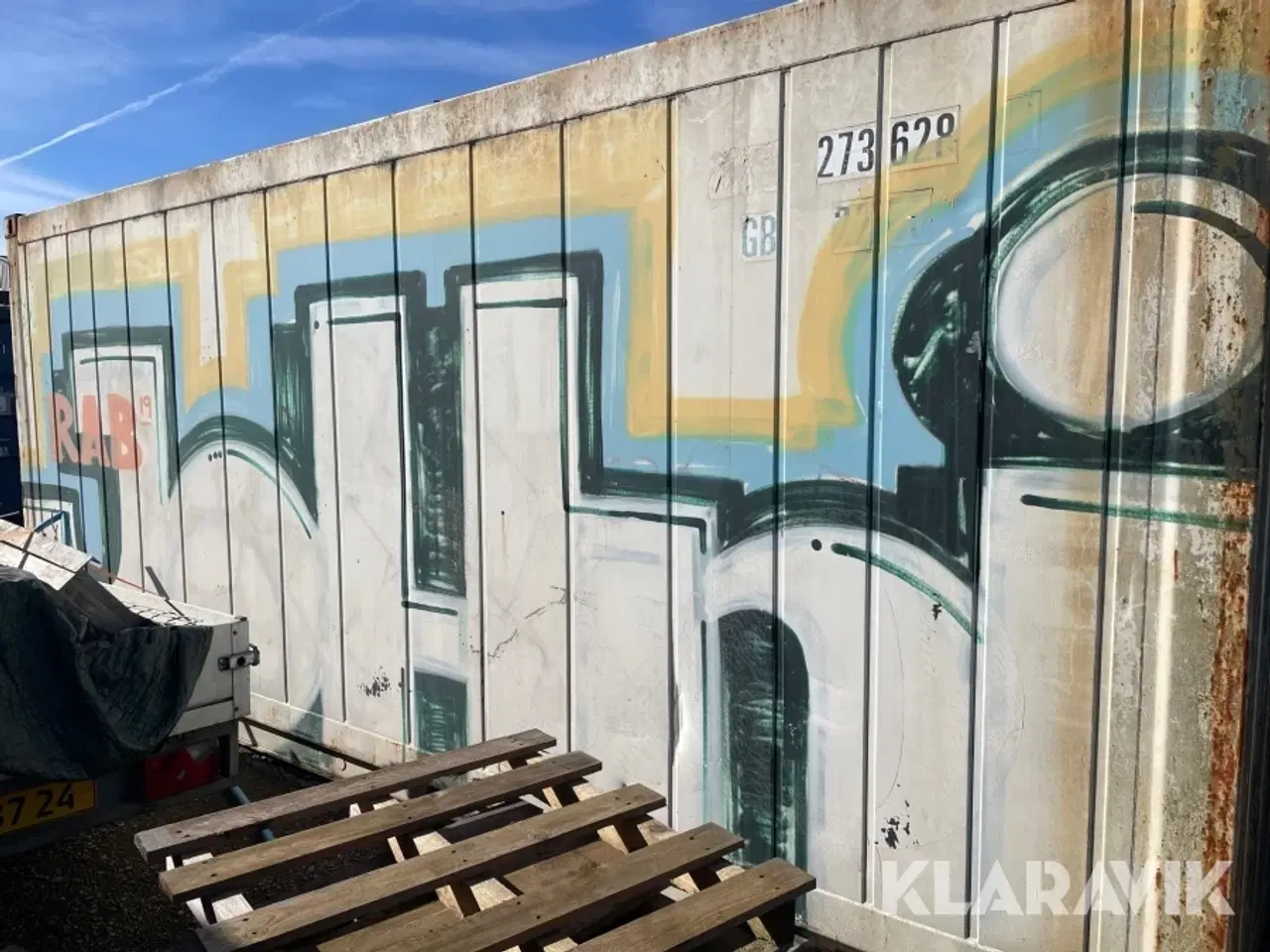 Billede 4 - Container 20 fods isoleret