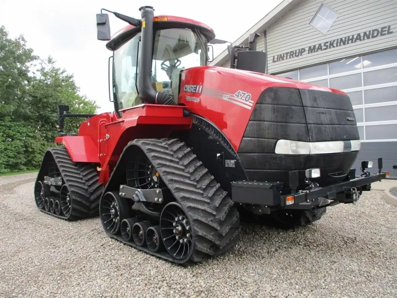 Billede 20 - Case IH Quadtrac 470 med 1000omd PTO & 30tommer / 76cm bånd på. GPS anlæg.