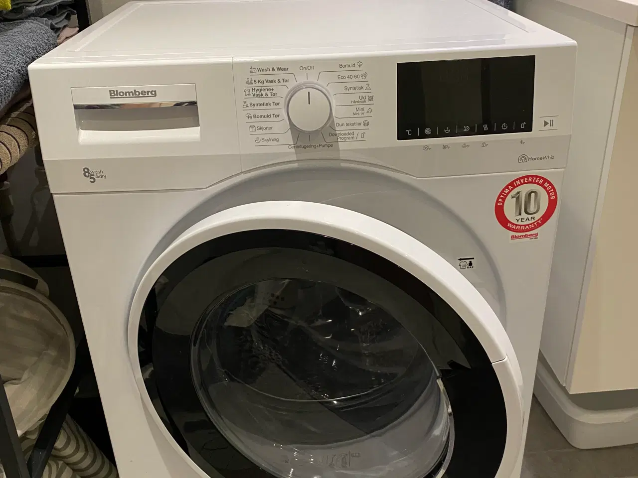 Billede 2 - Blomberg BWD384W2 kombi vaske-tørremaskine