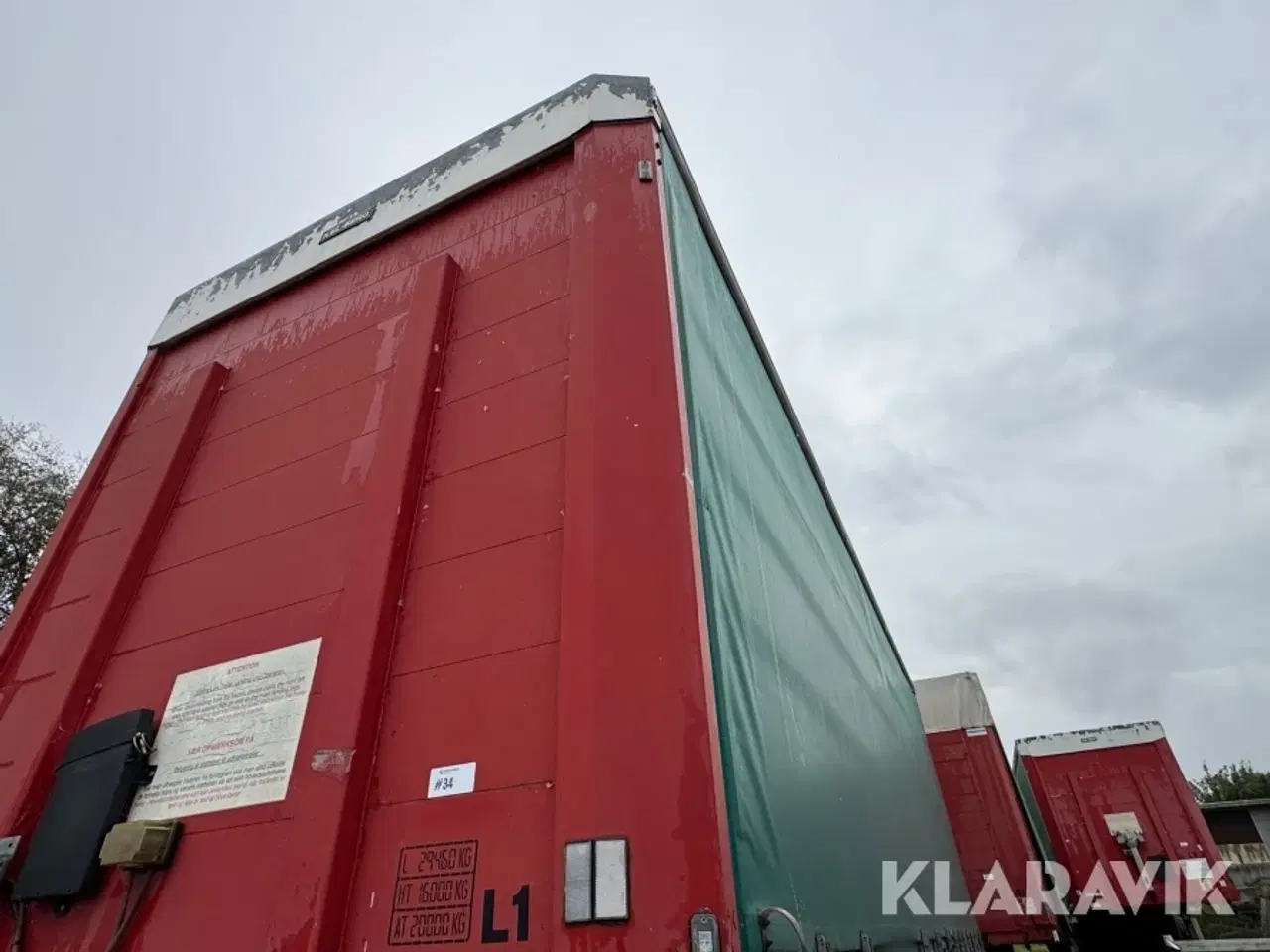 Billede 9 - Gardintrailer Kel-Berg E36B2
