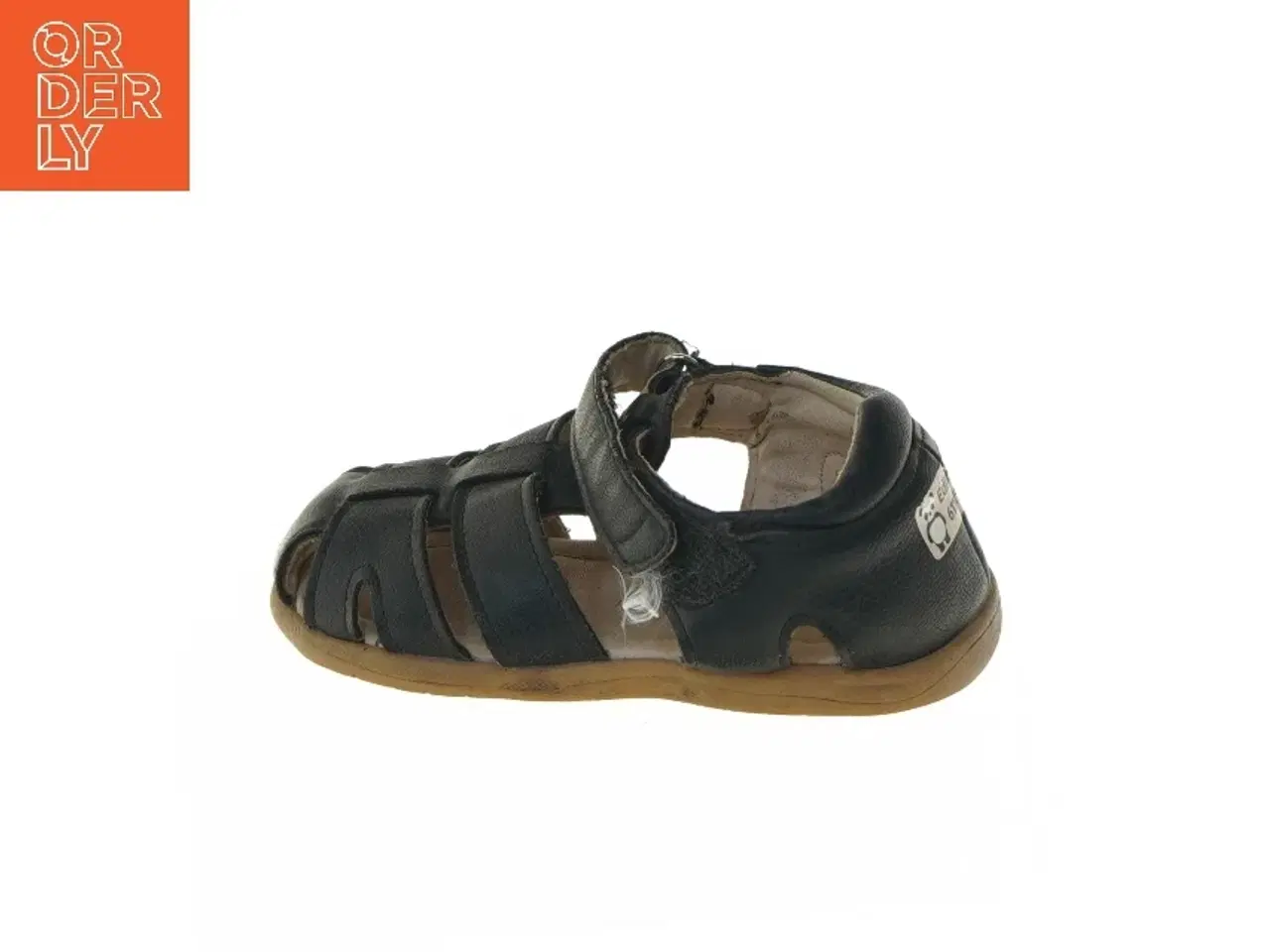 Billede 1 - Børnesandal i sort, størrelse 23 fra VRS (str. 23 )