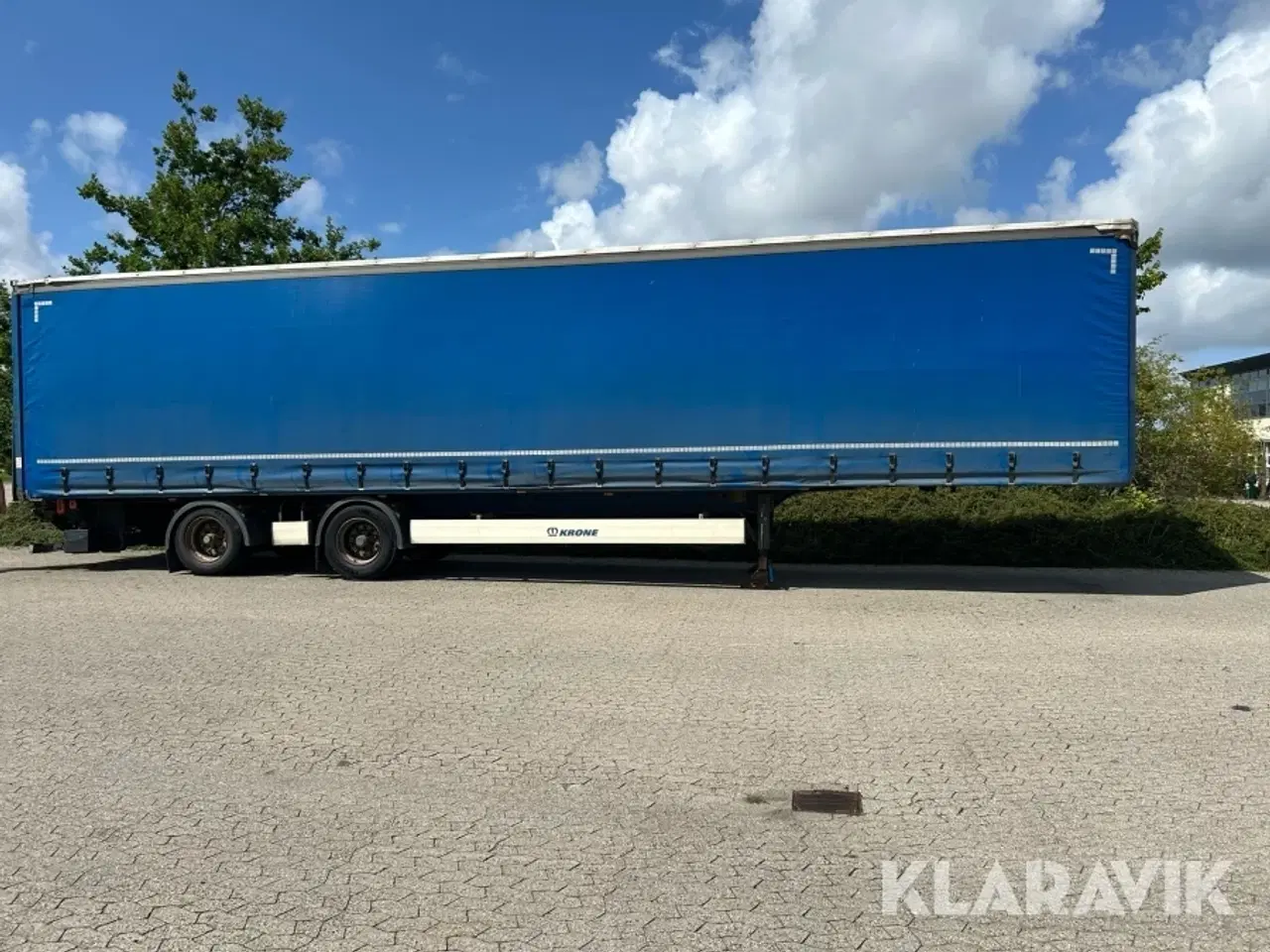 Billede 1 - Gardin trailer Krone SZP 18
